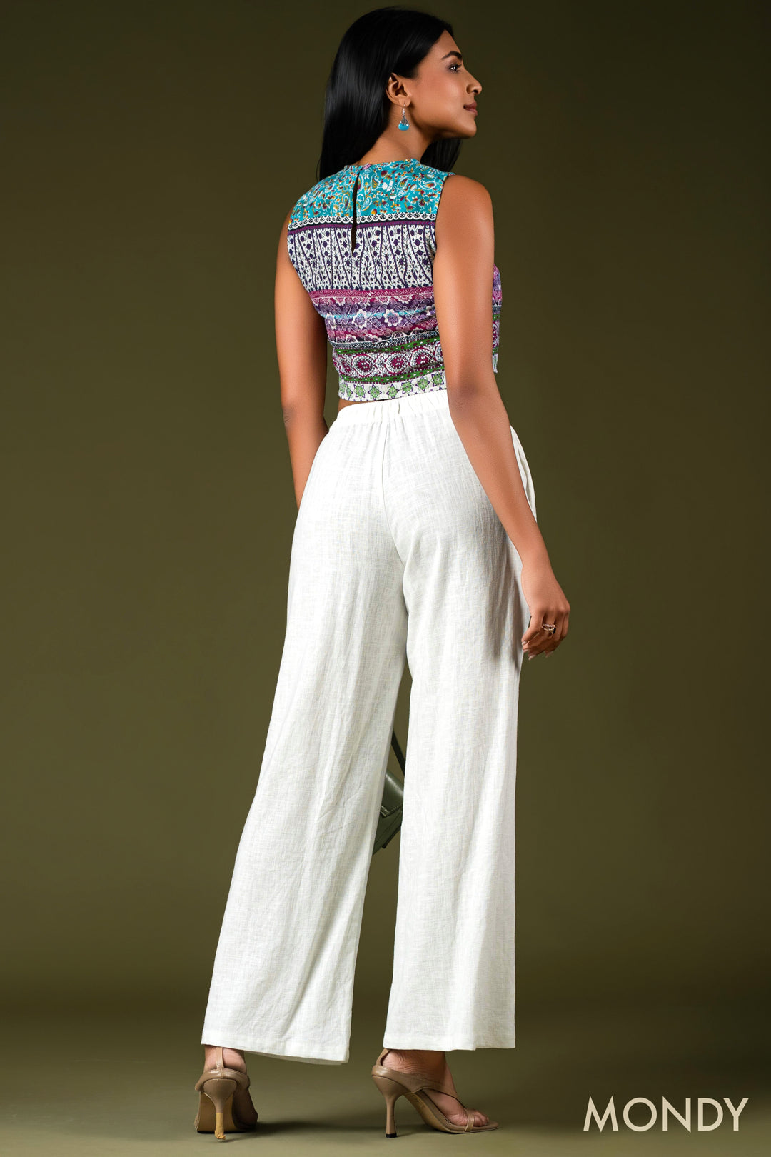 Relaxed Fit Elasticated Pant