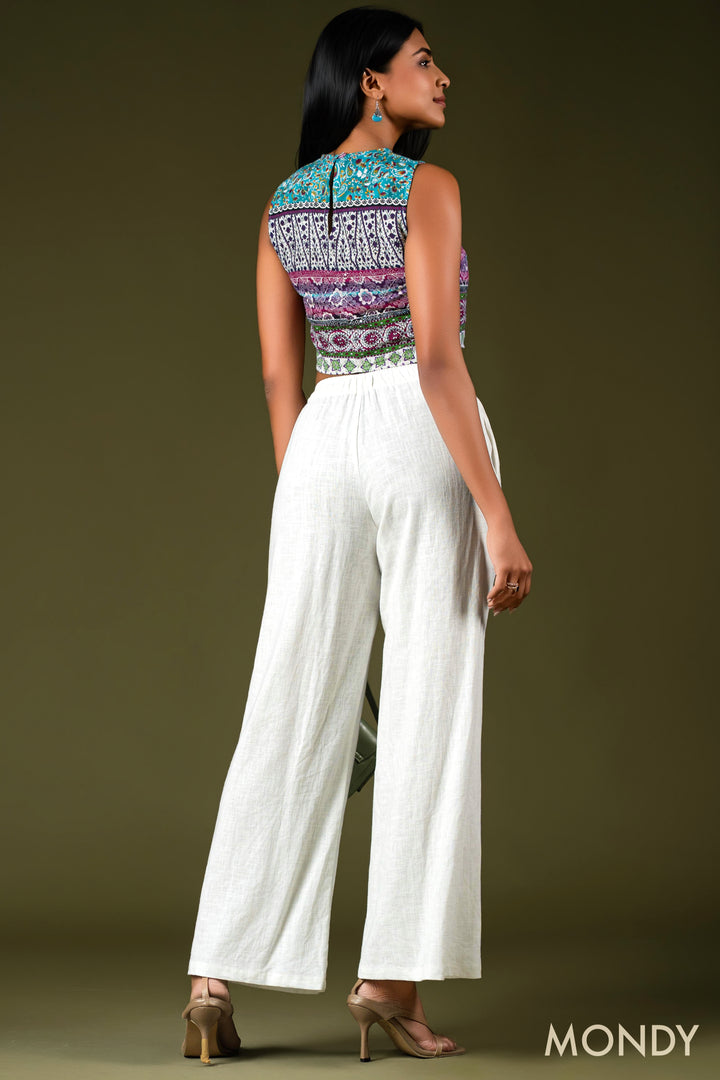 Relaxed Fit Elasticated Pant