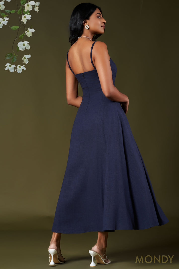 Fit & Flare Maxi Dress