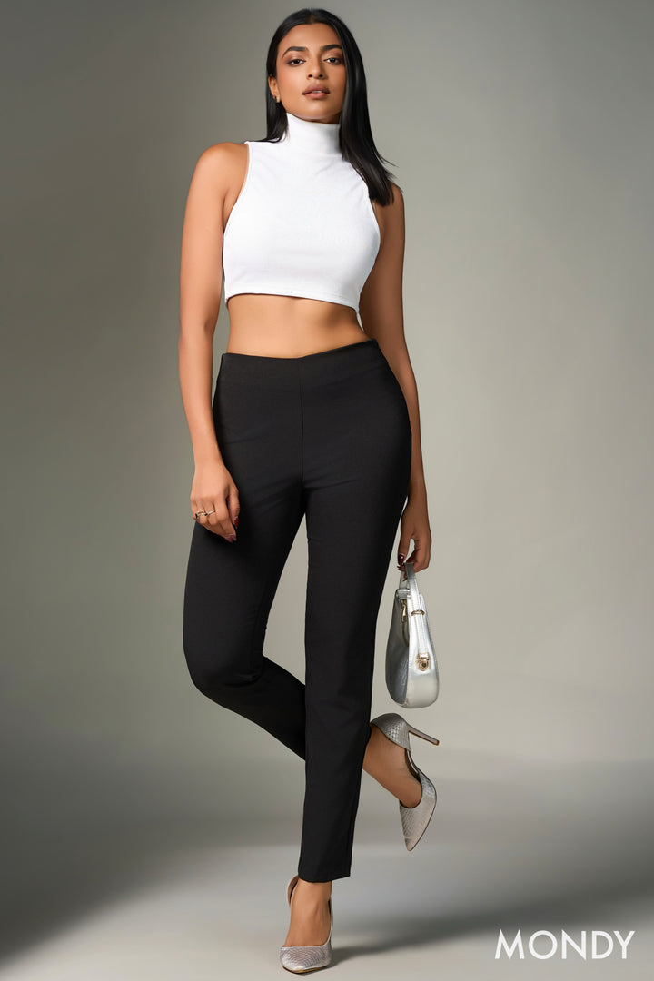 Side Zip Slim Fit Pant