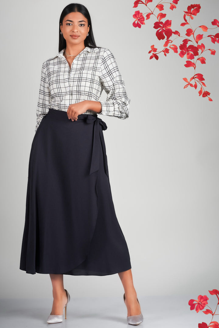 Midi Wrap Skirt