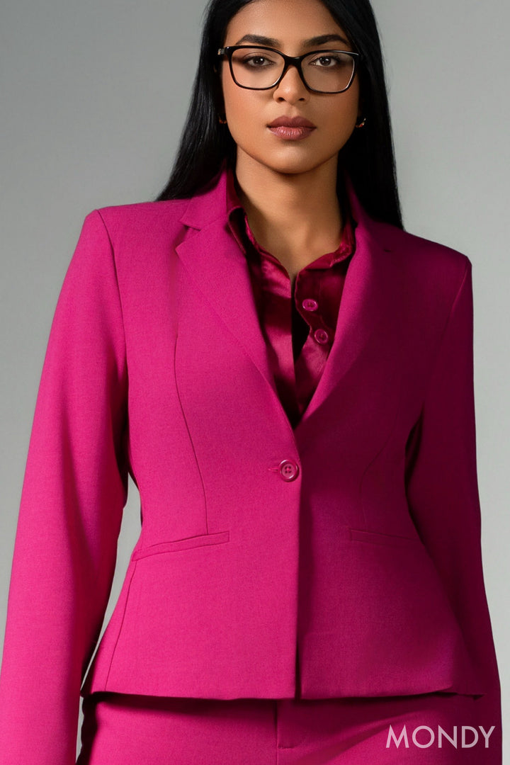 Single Button Blazer
