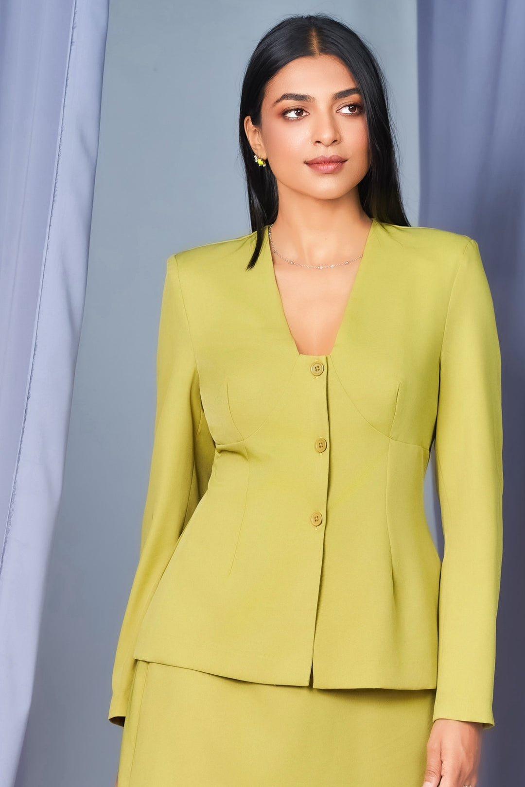 Contoured Long Sleeve Top