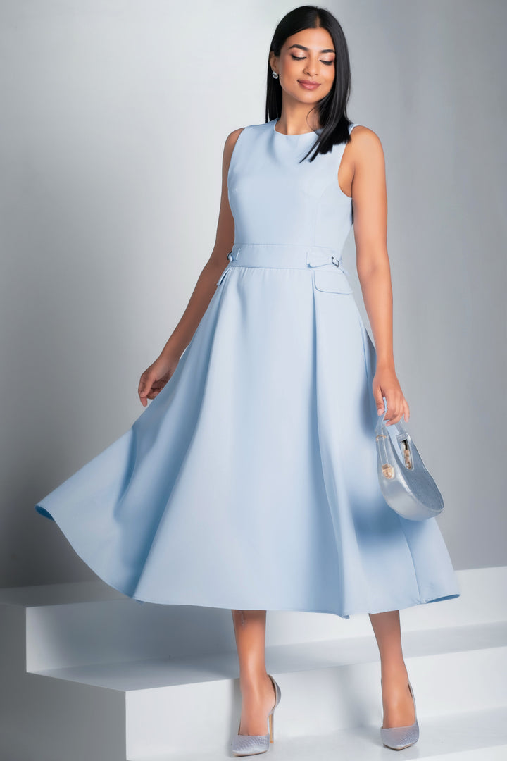 Midi Fit & Flare Dress