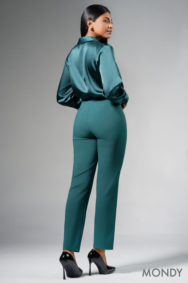 Long Sleeve Satin Shirt