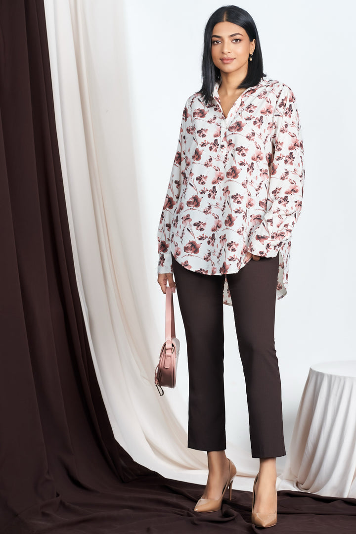 Printed Oversized Shirt