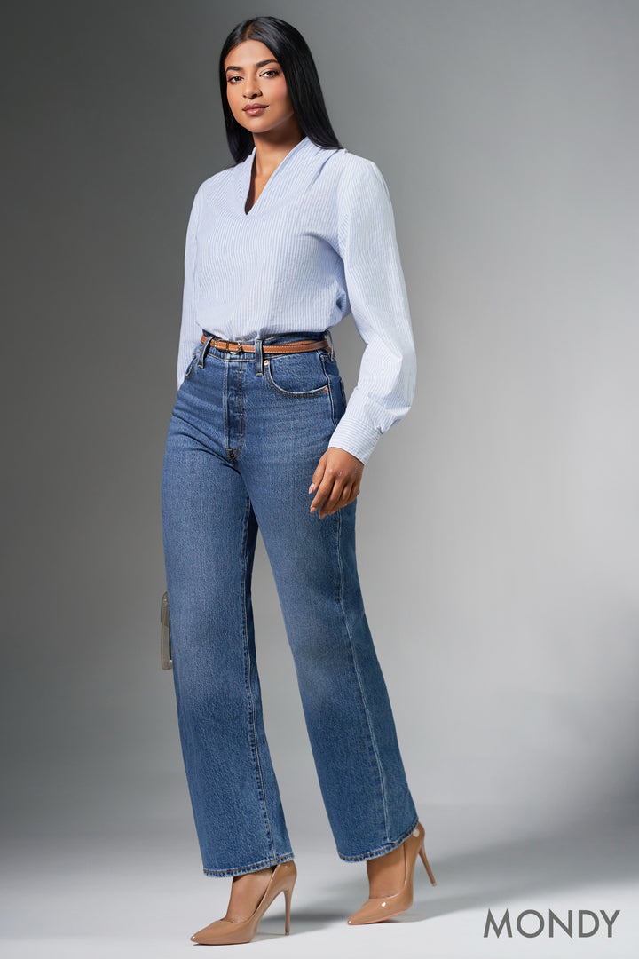 Long Sleeve Stripe Top