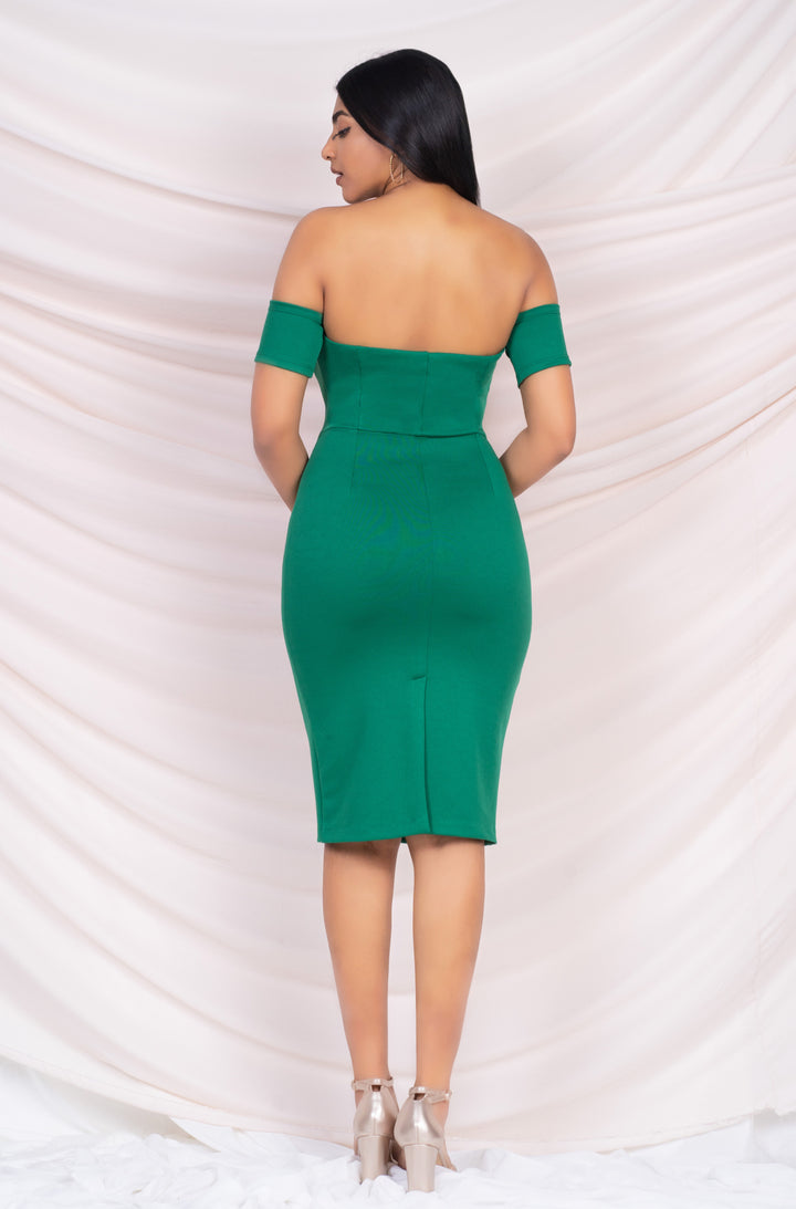 Off Shoulder Bodycon Dress