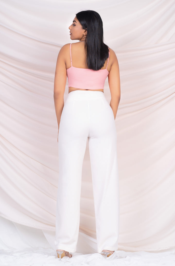 High Waist Wide Leg Pant